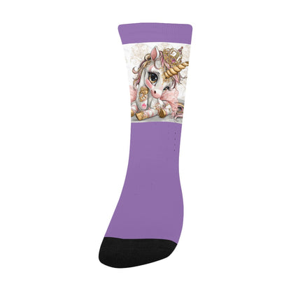 Unicorn Kid's Custom Socks