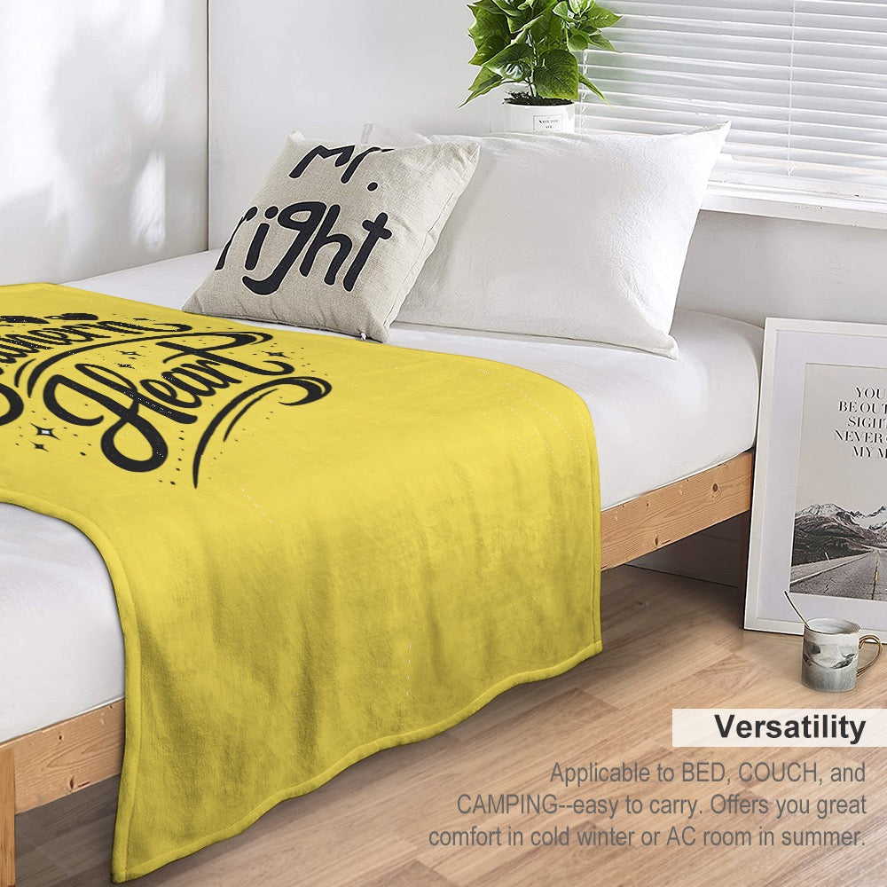 Ultra-Soft Flannel Blanket Southern heart