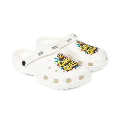 Cookie Queen EVA Foam Clogs — Colorful Graphic Slip-On Comfort Shoes