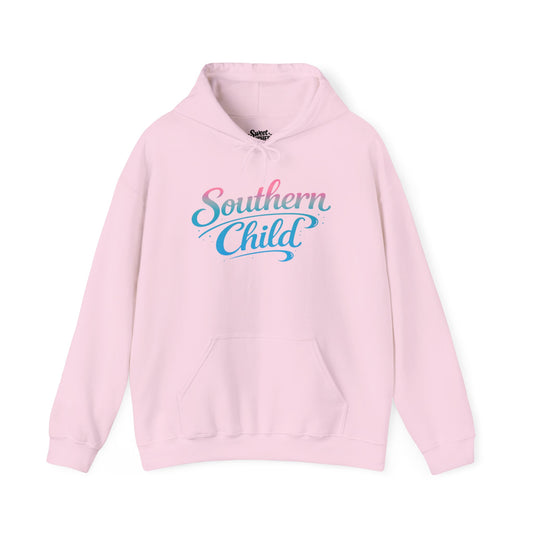 Southern Child Hoodie - Pastel Script Southern Pride Sweatshirt