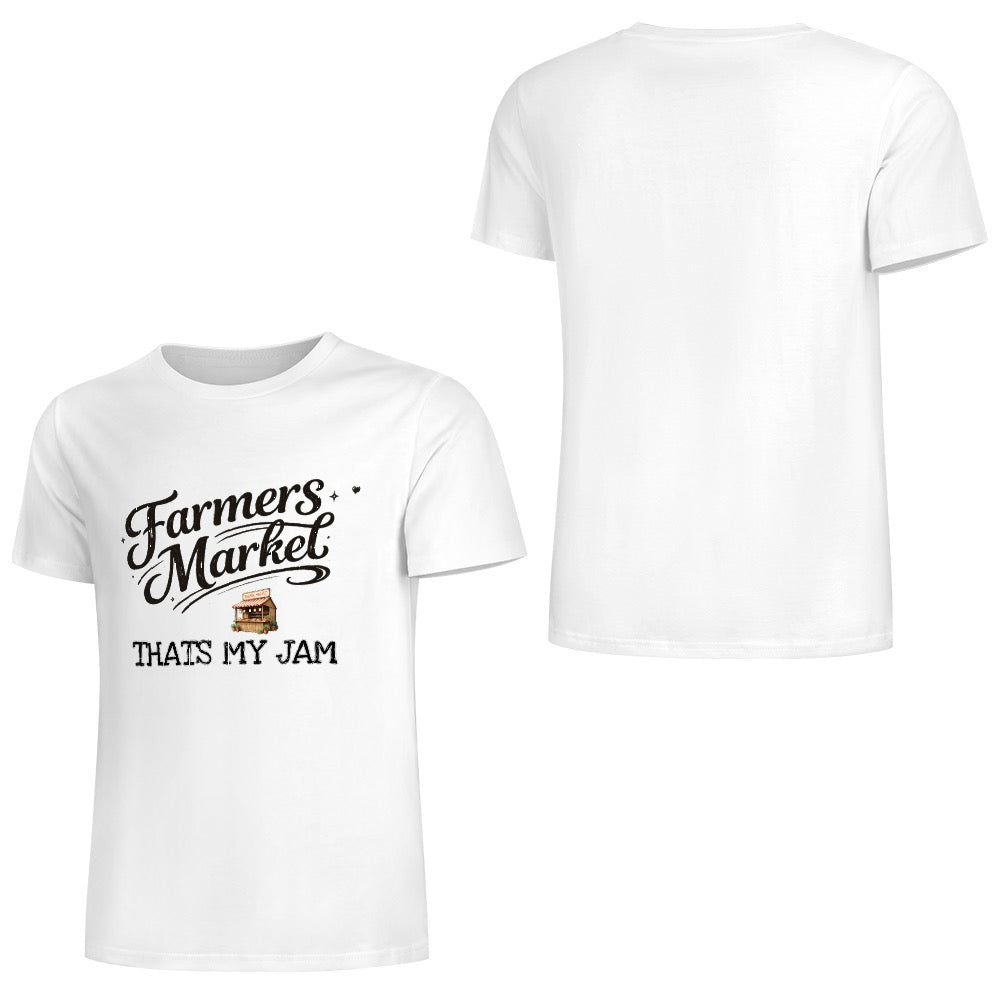 New Pure cotton short sleeved T-shirt farmers markets that’s my jam