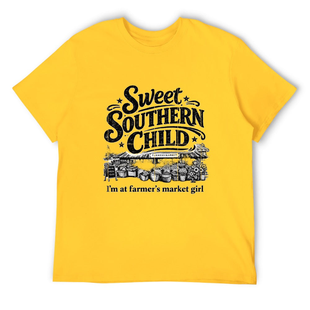 Men's T-shirt 100% cotton i’m a Farmers Market girl
