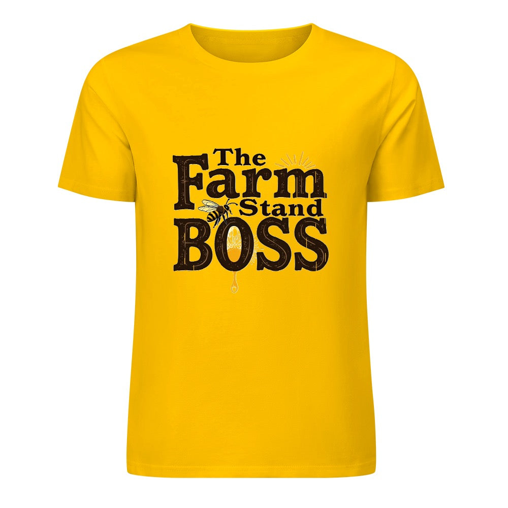 New Pure cotton short sleeved T-shirt the form stand boss
