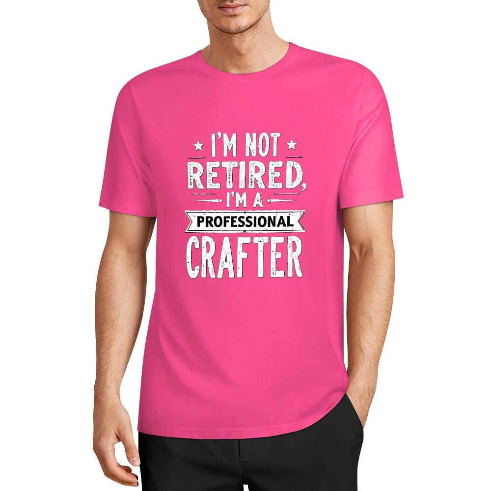 New Pure cotton short sleeved T-shirt professional crafter