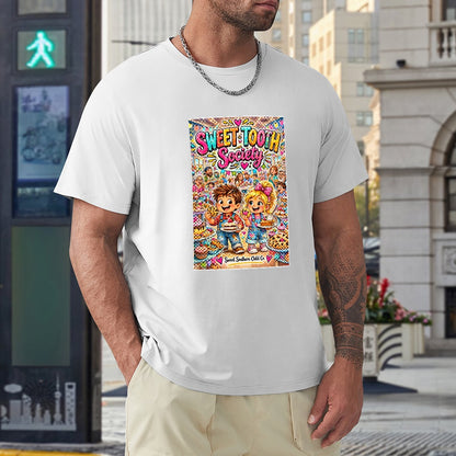 New High quality Men's T-shirt 100% Cotton