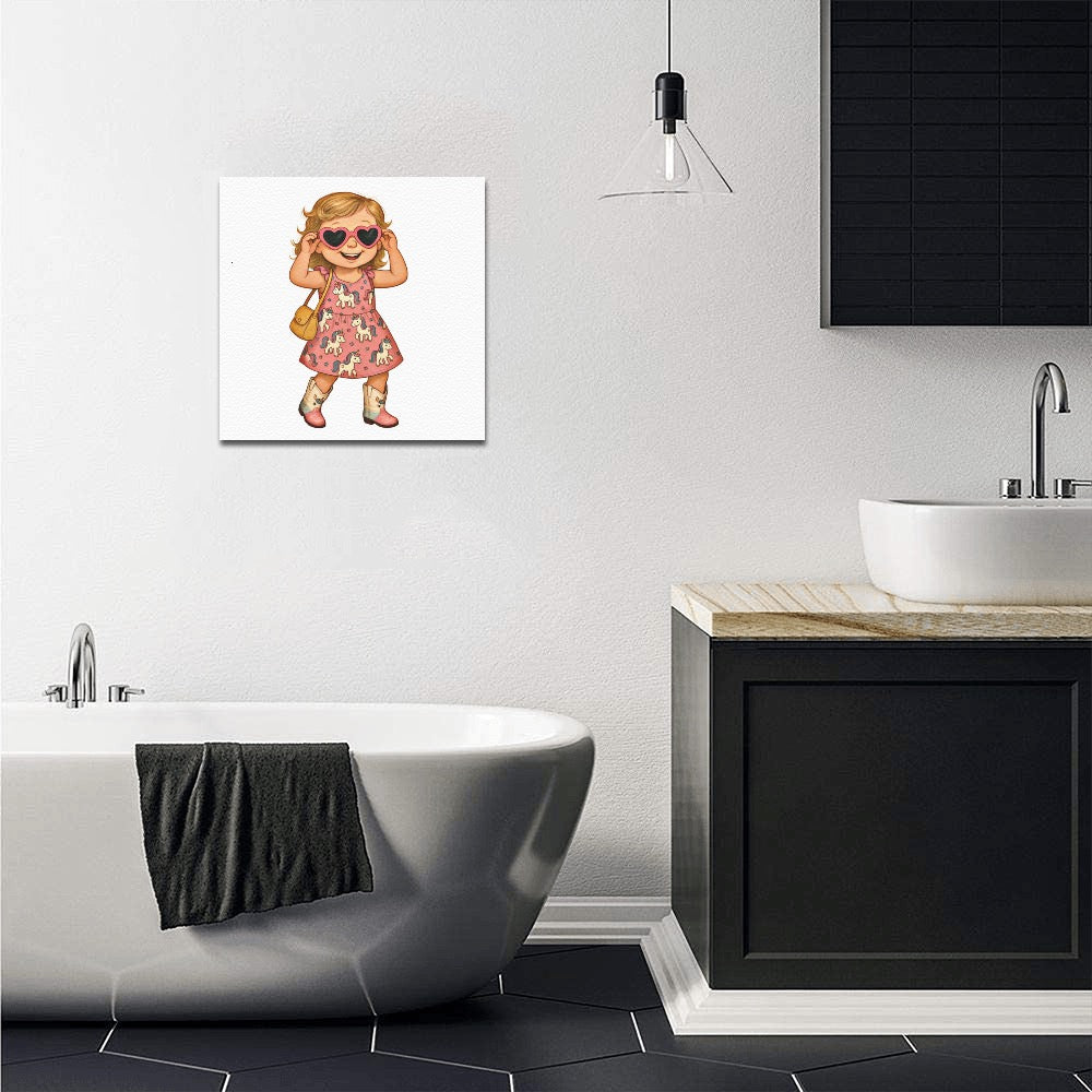 Amelia Frame Canvas Print 12"x12"