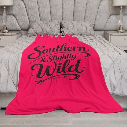 Ultra-Soft Flannel Blanket Southern sweet, and slightly wild