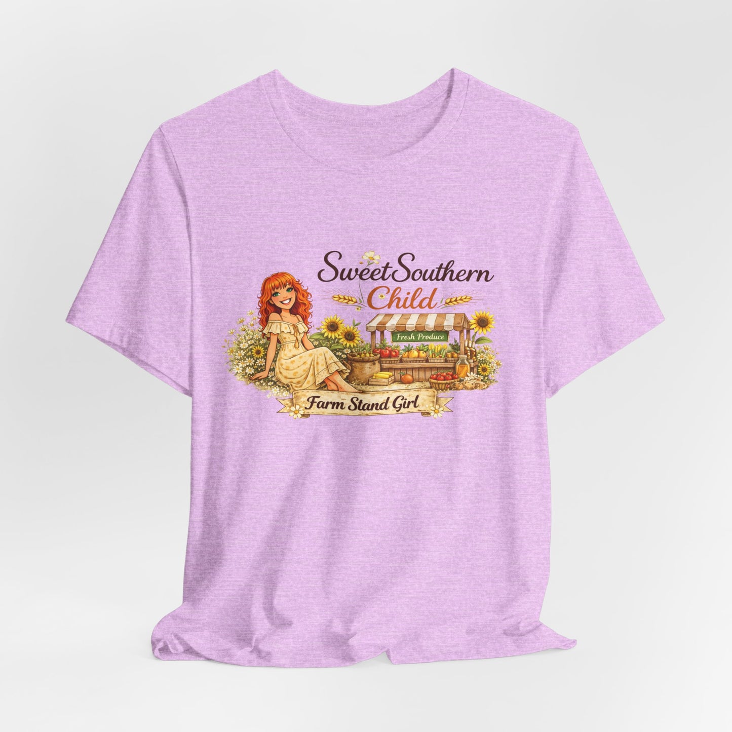 Sweet Southern Child Tee — Farm Sweet Girl Vintage Graphic T-Shirt
