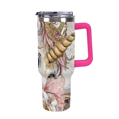 HELLO-OH-DOLLIE UNICORN BALLERINA Custom Large capacity car cup