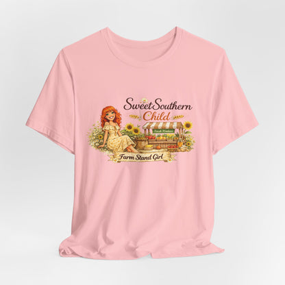 Sweet Southern Child Tee — Farm Sweet Girl Vintage Graphic T-Shirt