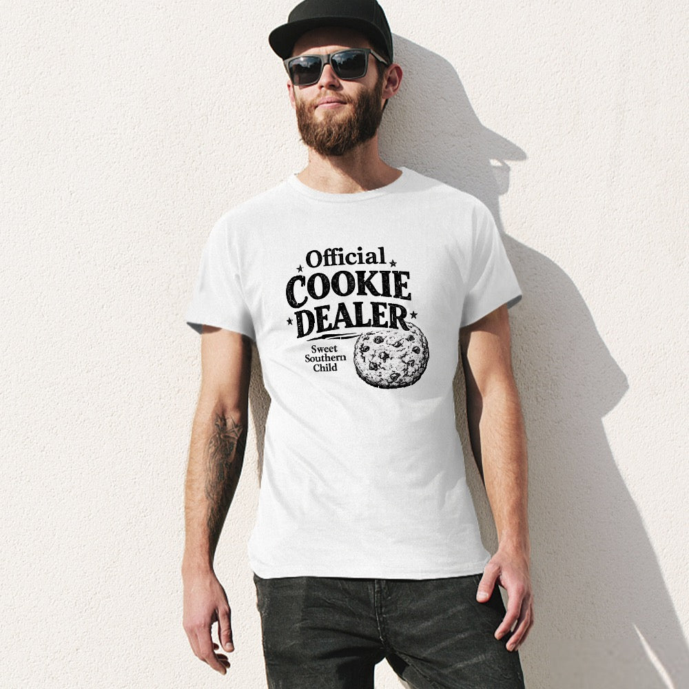 Men's T-shirt 100% cotton Official cookie dealer
