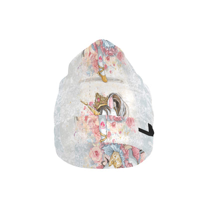 Unicorn dancing ballet All Over Print Beanie for Kids