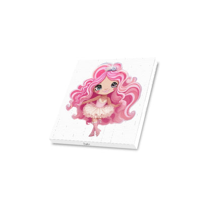 Dollie ballet Frame Canvas Print 12"x12"