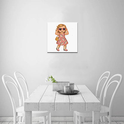 Amelia Frame Canvas Print 12"x12"