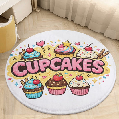 Coral velvet floor mat