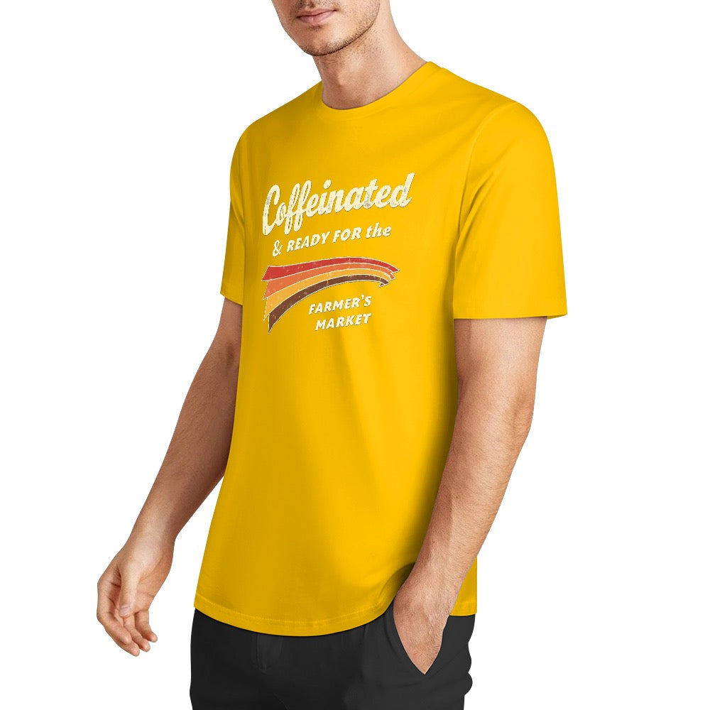 New Pure cotton short sleeved T-shirt ready for the Farmers Market