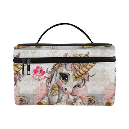 HELLO-OH-DOLLIE UNICORN BALLERINA Cosmetic Bag (Model 1658) (Large)