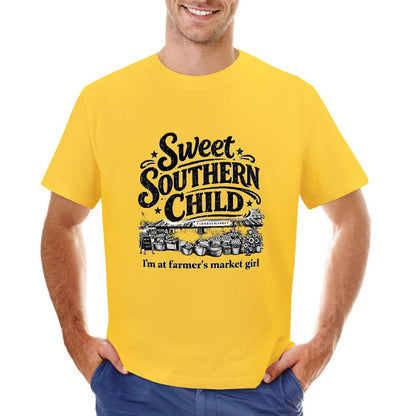 Men's T-shirt 100% cotton i’m a Farmers Market girl