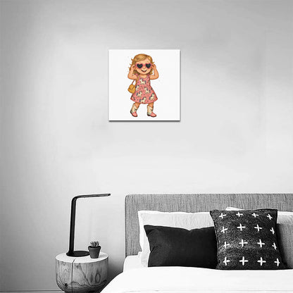Amelia Frame Canvas Print 12"x12"