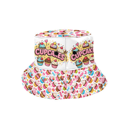 Cupcakes Women's All Over Print Bucket Hat