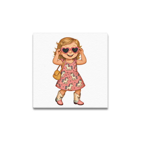 Amelia Frame Canvas Print 12"x12"