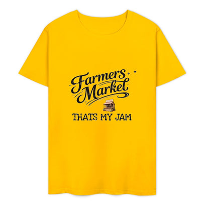 New Pure cotton short sleeved T-shirt Farmers Market that’s my jam