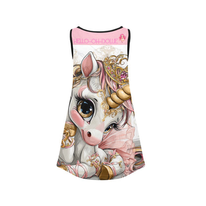 Hello-Oh-Dollie Girls' Sleeveless Dress (D58)