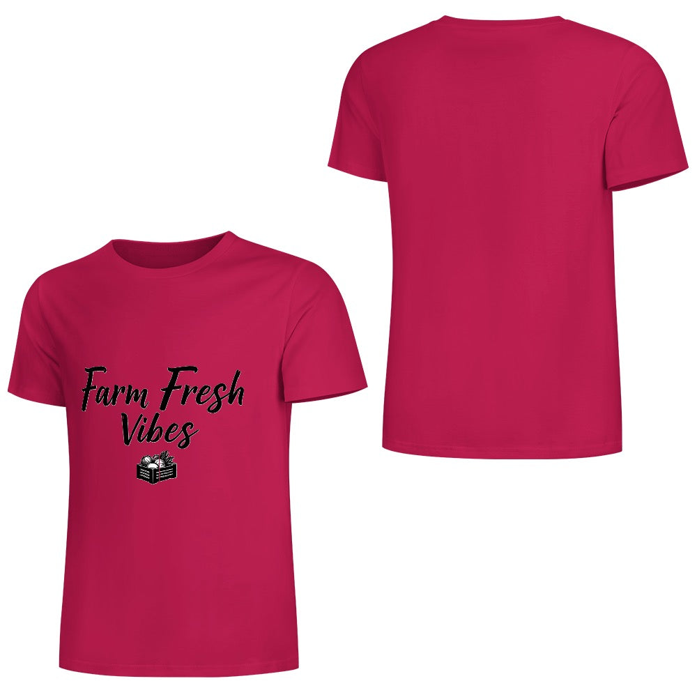 New Pure cotton short sleeved T-shirt FARM fresh vibes