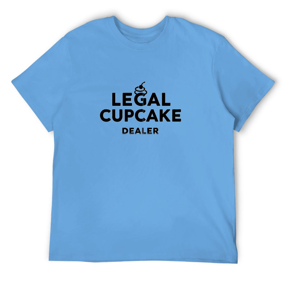 New High quality Men's T-shirt 100% Cotton Legal cupcake dealer