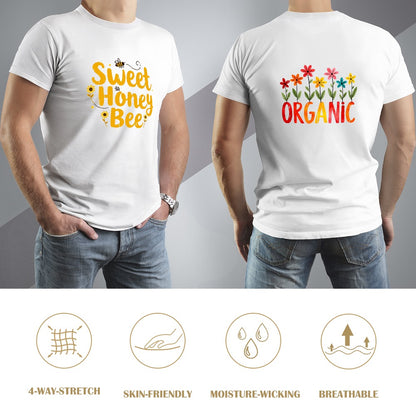 New High quality Men's T-shirt 100% Cotton