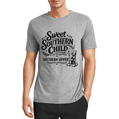 New Pure cotton short sleeved T-shirt southern child Southern sipper