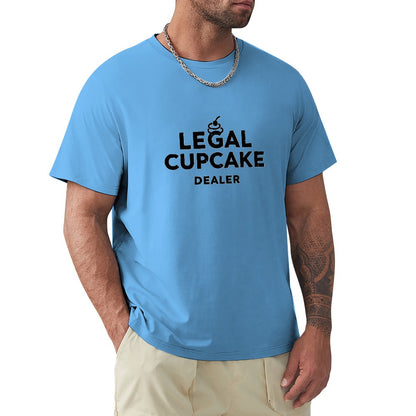 New High quality Men's T-shirt 100% Cotton Legal cupcake dealer