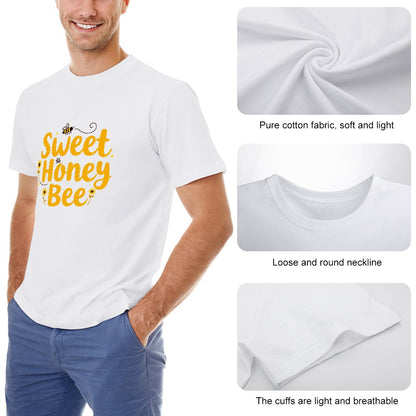 New High quality Men's T-shirt 100% Cotton