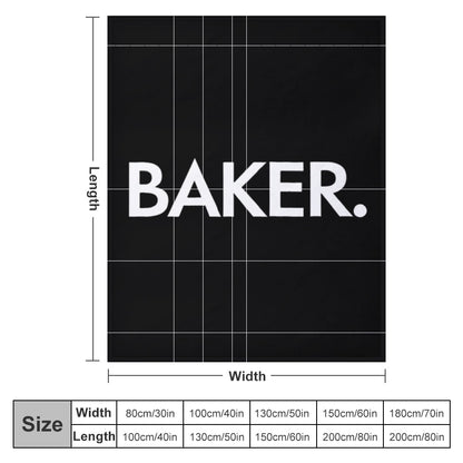 Ultra-Soft Flannel Blanket baker