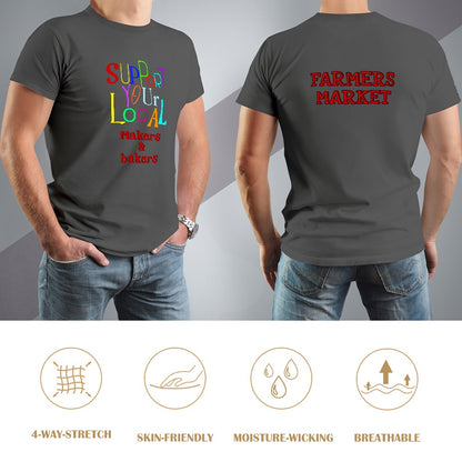 New High quality Men's T-shirt 100% Cotton