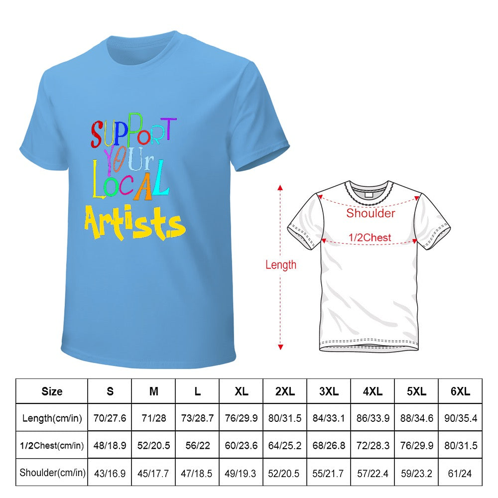 New High quality Men's T-shirt 100% Cotton