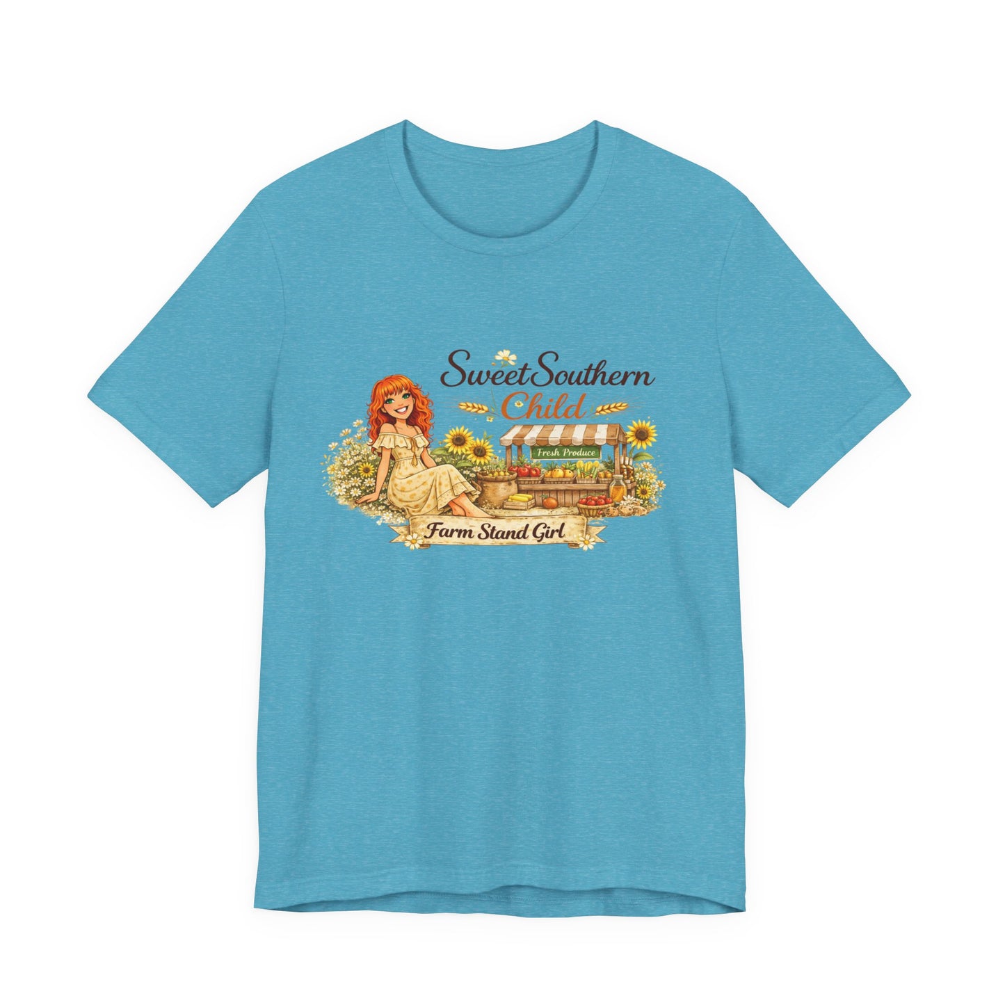 Sweet Southern Child Tee — Farm Sweet Girl Vintage Graphic T-Shirt