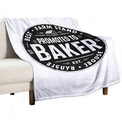 Ultra-Soft Flannel Blanket Promoted to Baker