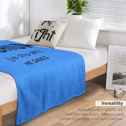 Ultra-Soft Flannel Blanket yeshua