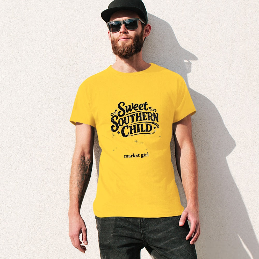 Men's T-shirt 100% cotton Market girl