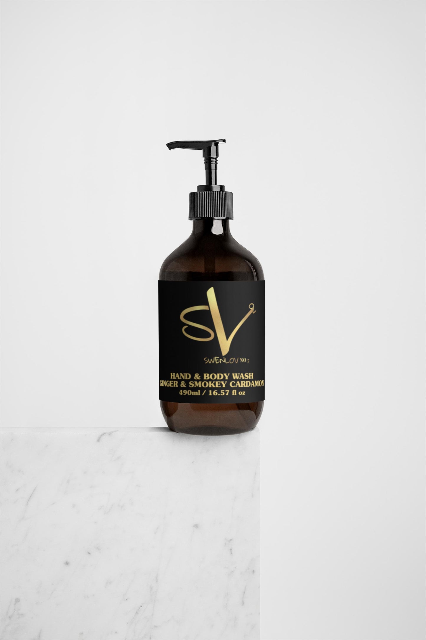 Hand & Body Wash, Ginger & Smoky Cardamom
