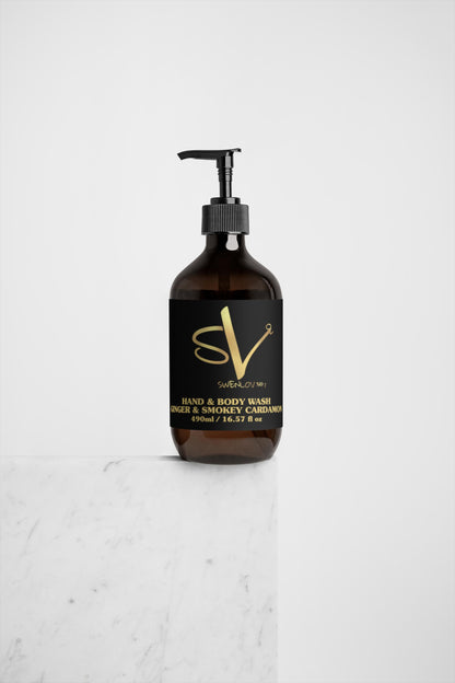 Hand & Body Wash, Ginger & Smoky Cardamom