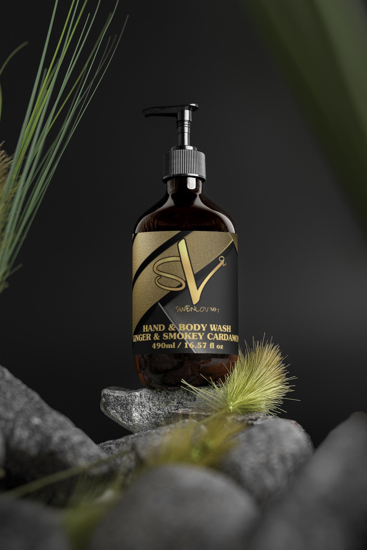 Hand & Body Wash, Ginger & Smoky Cardamom