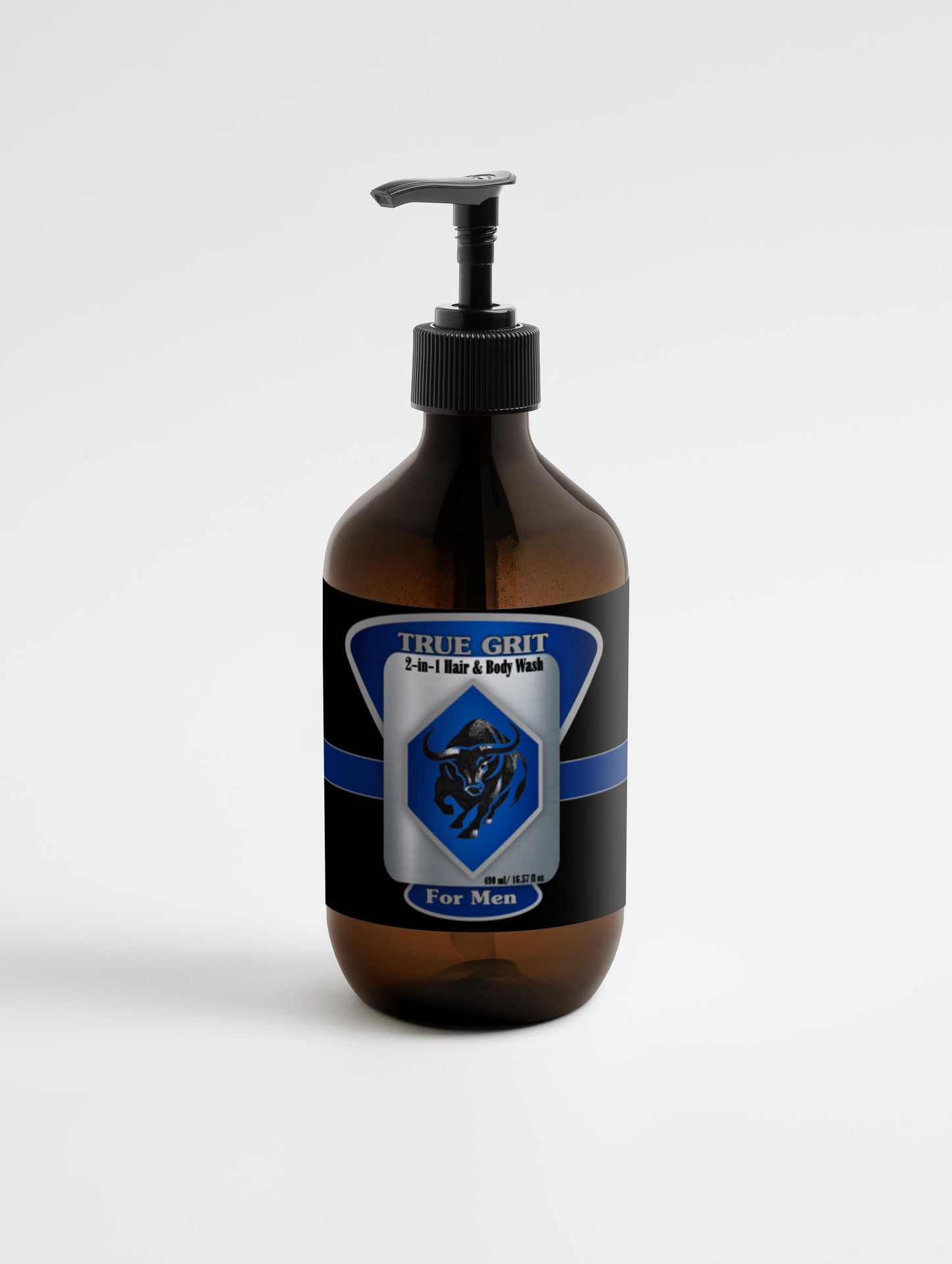 True Grit 2-in-1 Hair & Body Wash for men