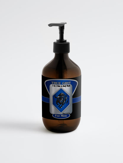 True Grit 2-in-1 Hair & Body Wash for men
