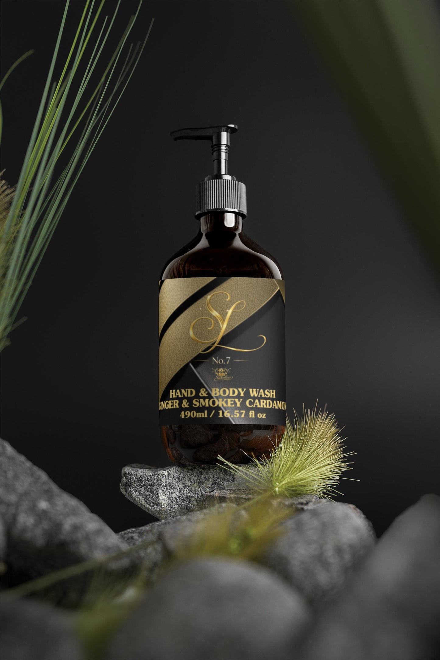 SL Hand & Body Wash, Ginger & Smoky Cardamom