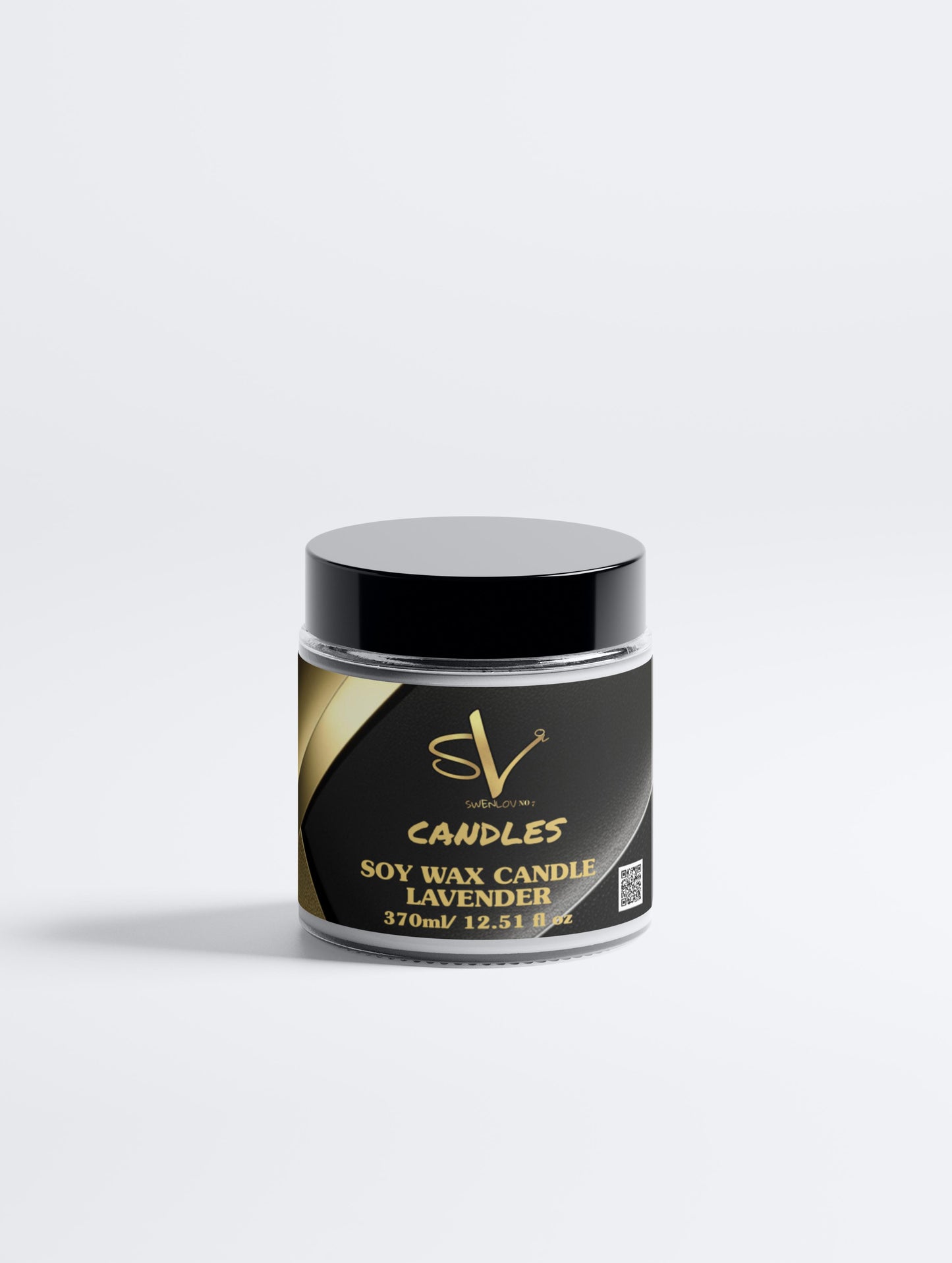 SwenLov No 7 Soy Wax Candle, Lavender