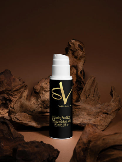 SwenLov No 7 Brightening Face&Body Exfoliator with Kojic Acid