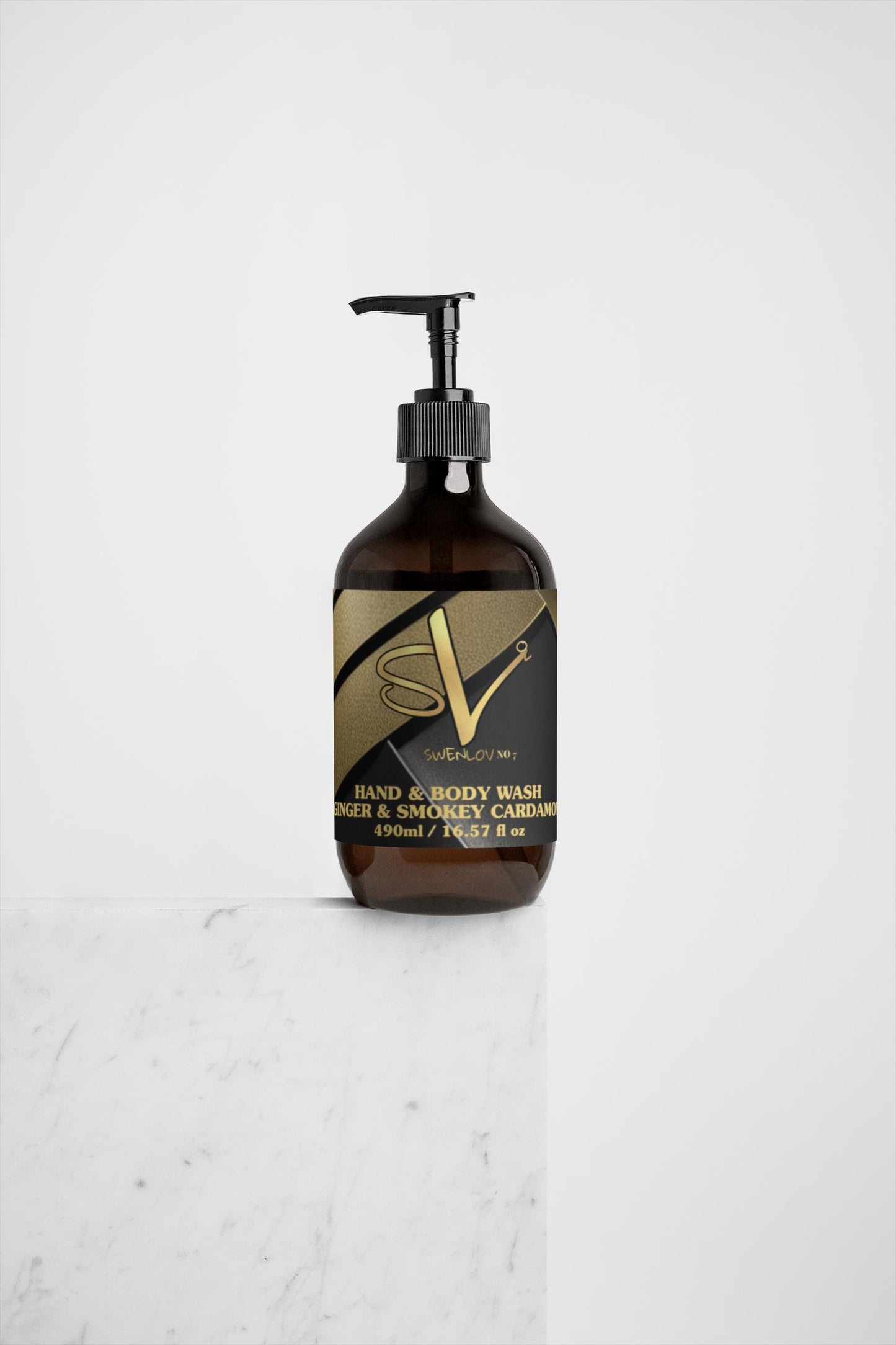 Hand & Body Wash, Ginger & Smoky Cardamom