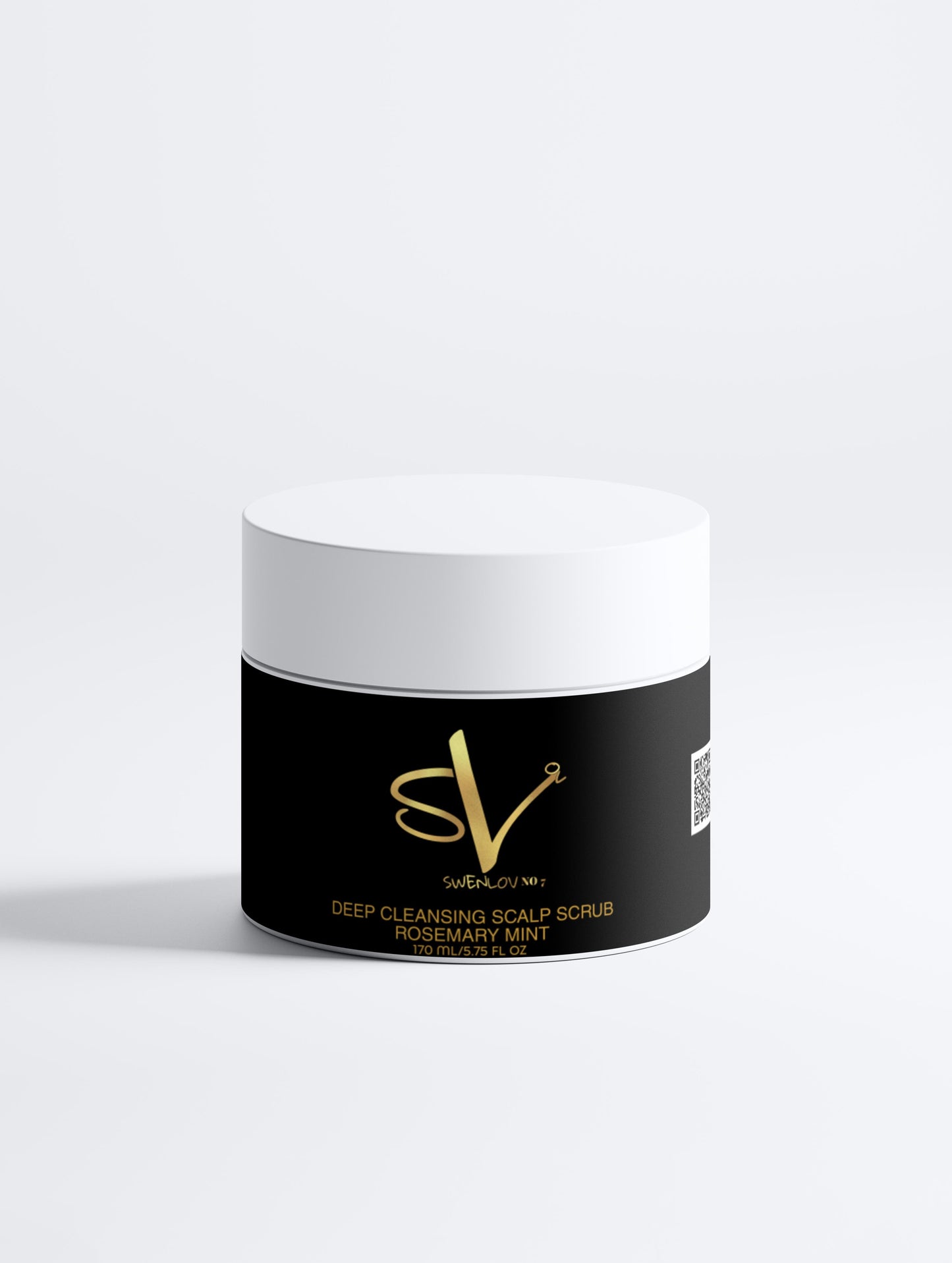 SwenLov No 7 Deep Cleanse Scalp Scrub, Rosemary & Mint